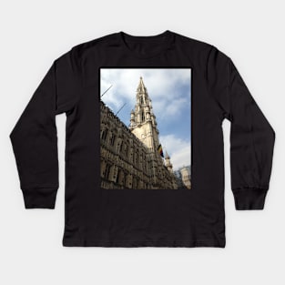 Bruxelles (Brussels), Belgium Kids Long Sleeve T-Shirt